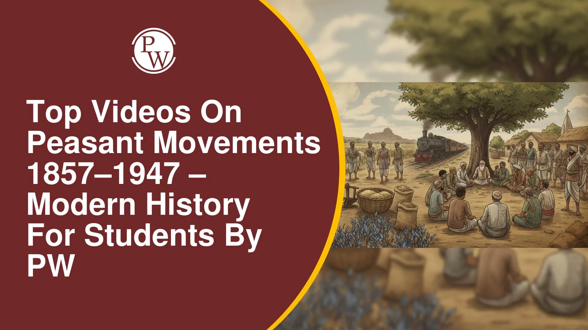 Top Videos on Peasant Movements 1857–1947 in Modern History for UPSC Preparation by PW