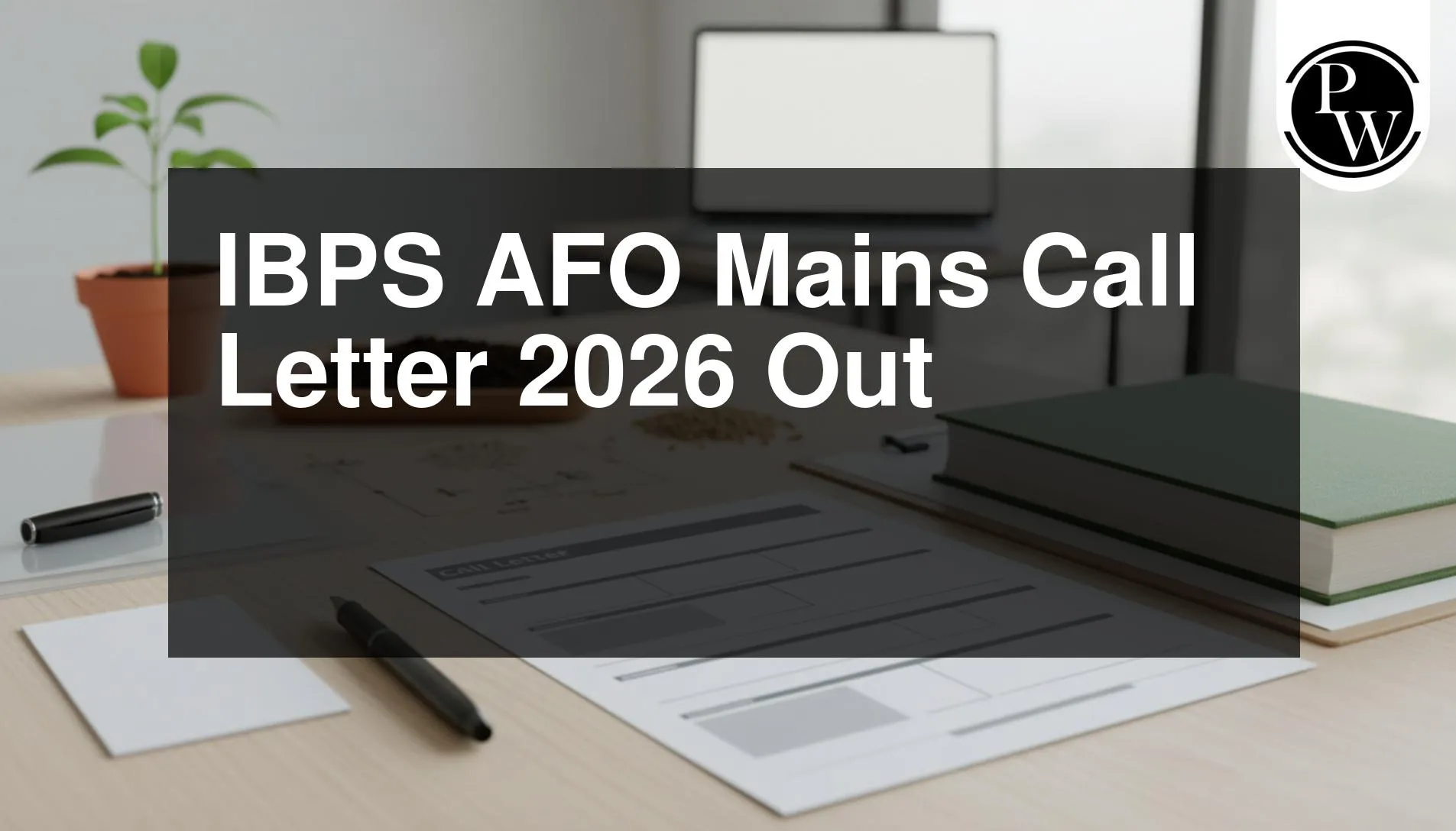 IBPS AFO Mains Call Letter 2026