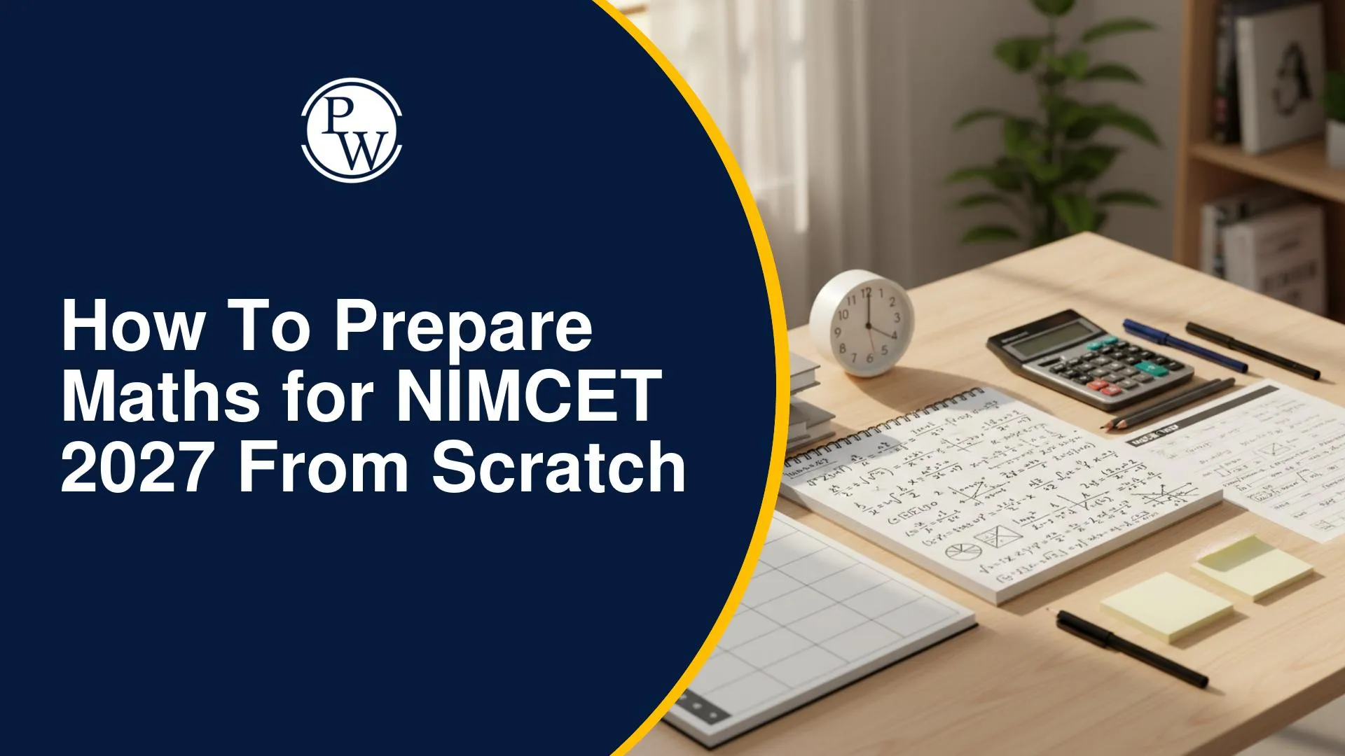 How to Prepare Maths for NIMCET 2027 from Scratch