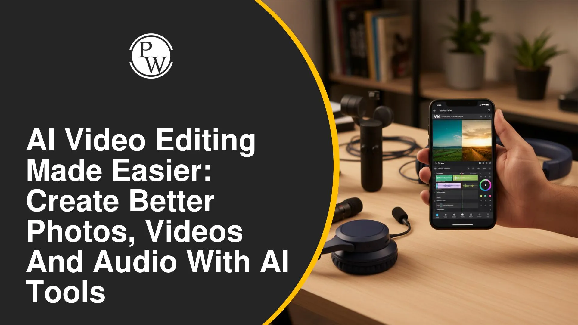 AI Video Editing Made Easier: Create Better Photos, Videos and Audio with AI Tools