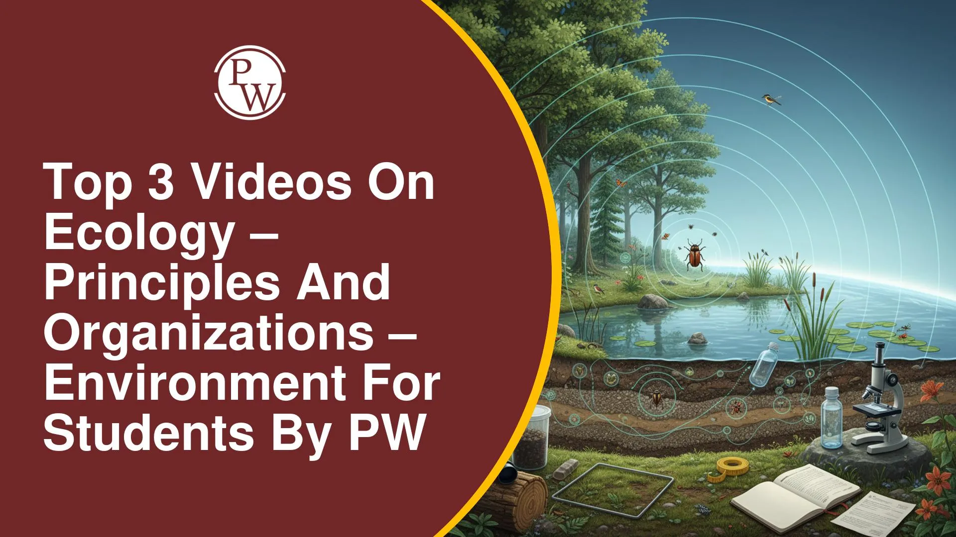 Top 3 Videos on Ecology – Principles and Organisations for Environment Preparation by PW