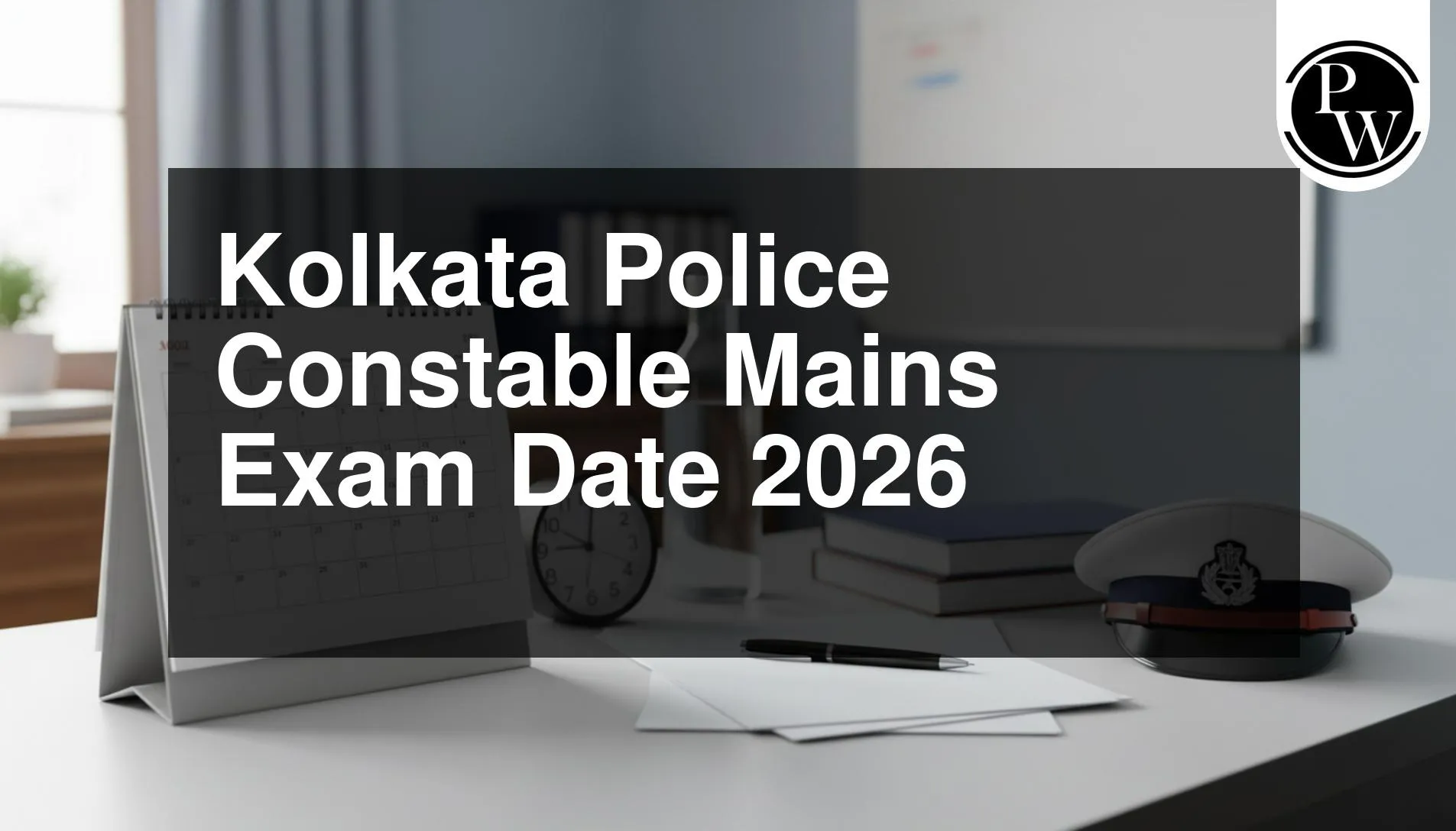 Kolkata Police Constable Mains Exam Date 2026 Out