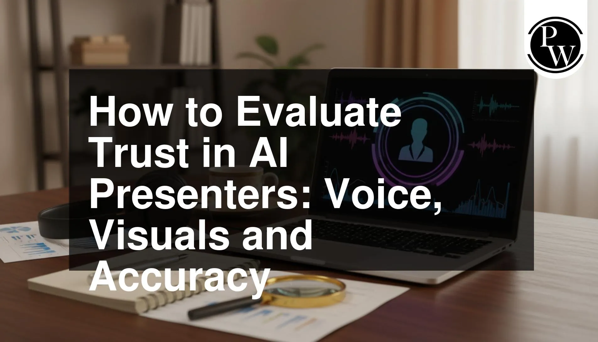 How to Evaluate Trust in AI Presenters: Voice, Visuals and Accuracy