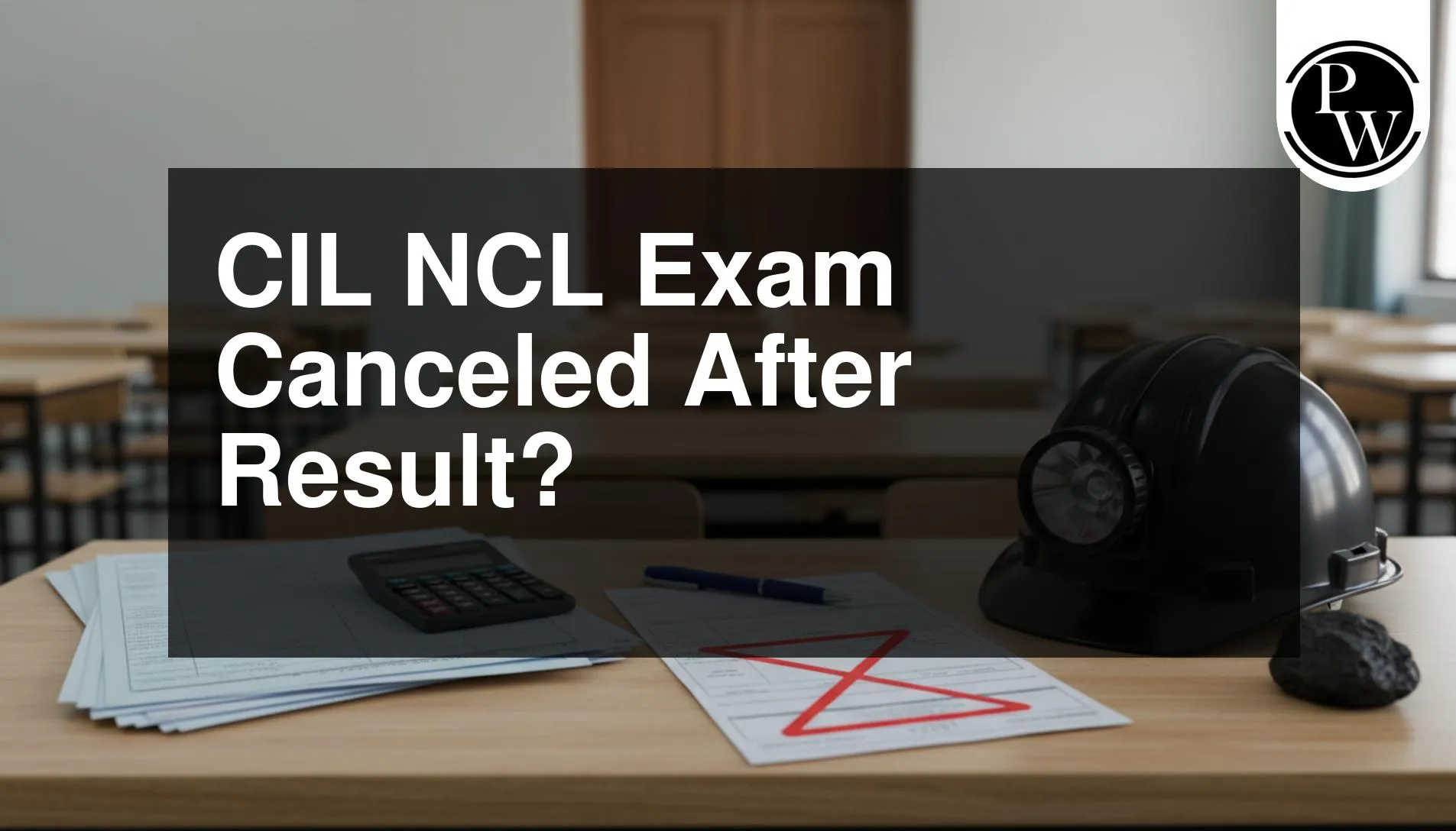 CIL NCL Exam Canceled After Result?