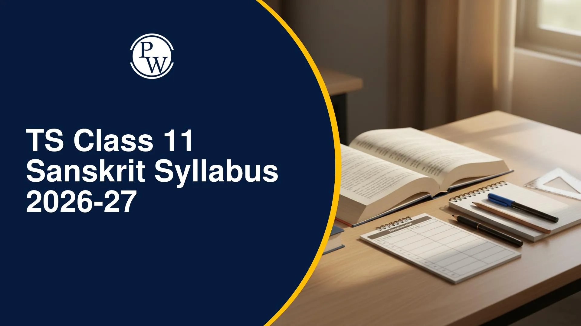 TS Class 11 Sanskrit Syllabus 2026-27: Topics & PDF Download