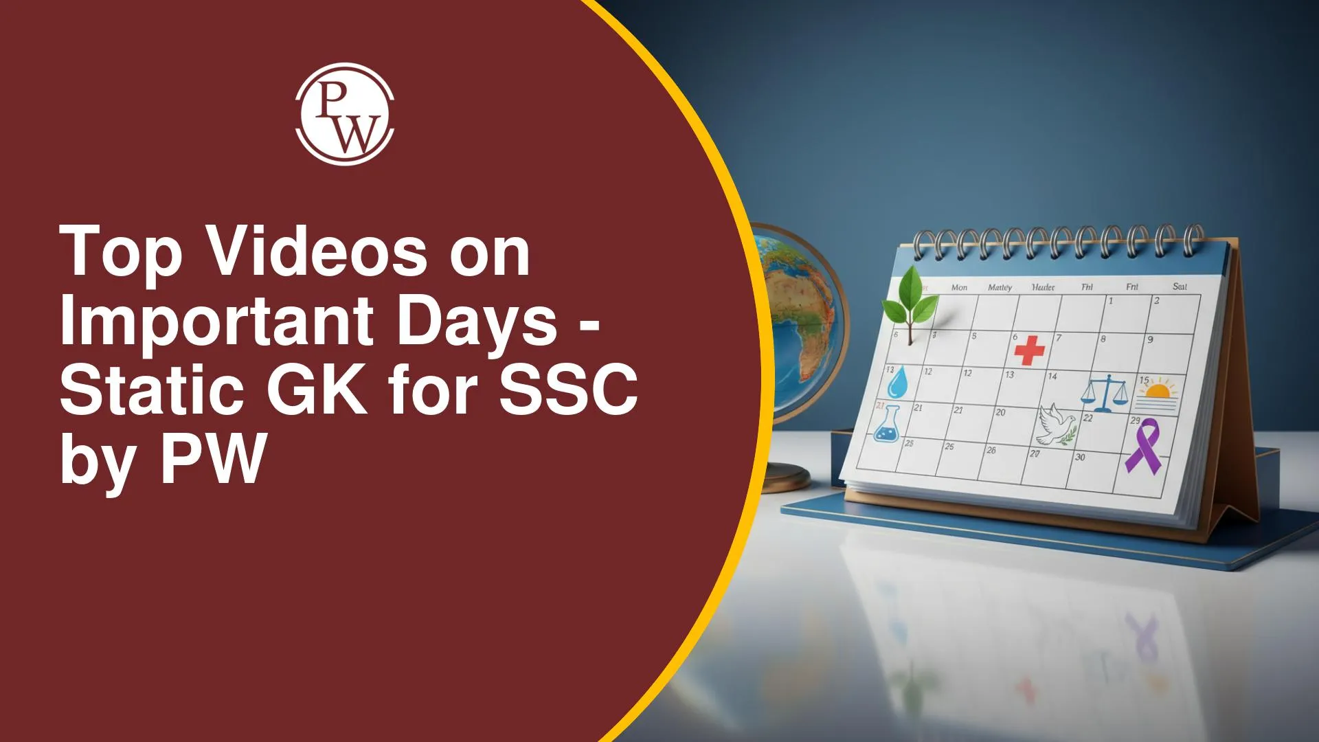 Top Videos on Important Days: Static GK for SSC Preparation by PW