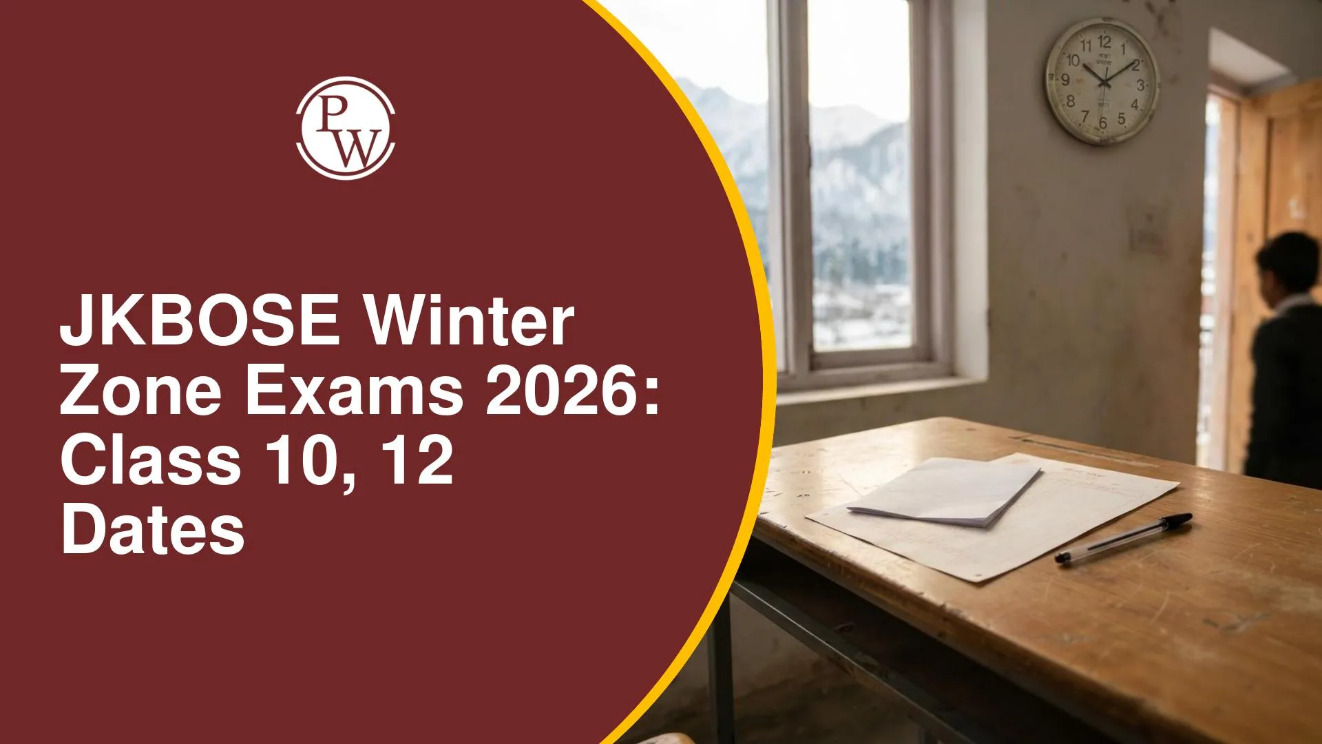 JKBOSE Winter Zone Exams 2026: Class 10, 12 Dates