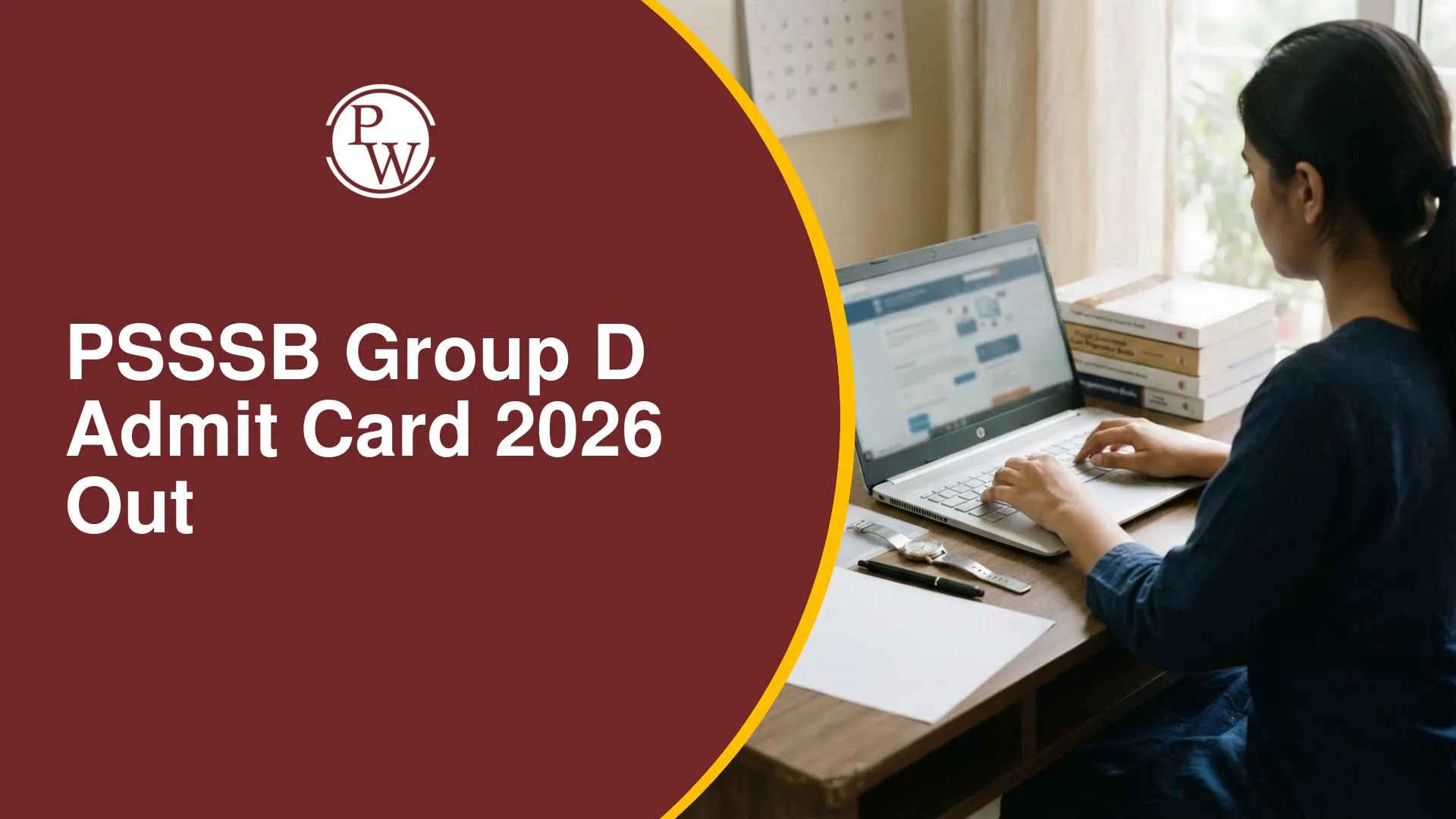PSSSB Group D Admit Card 2026 Out
