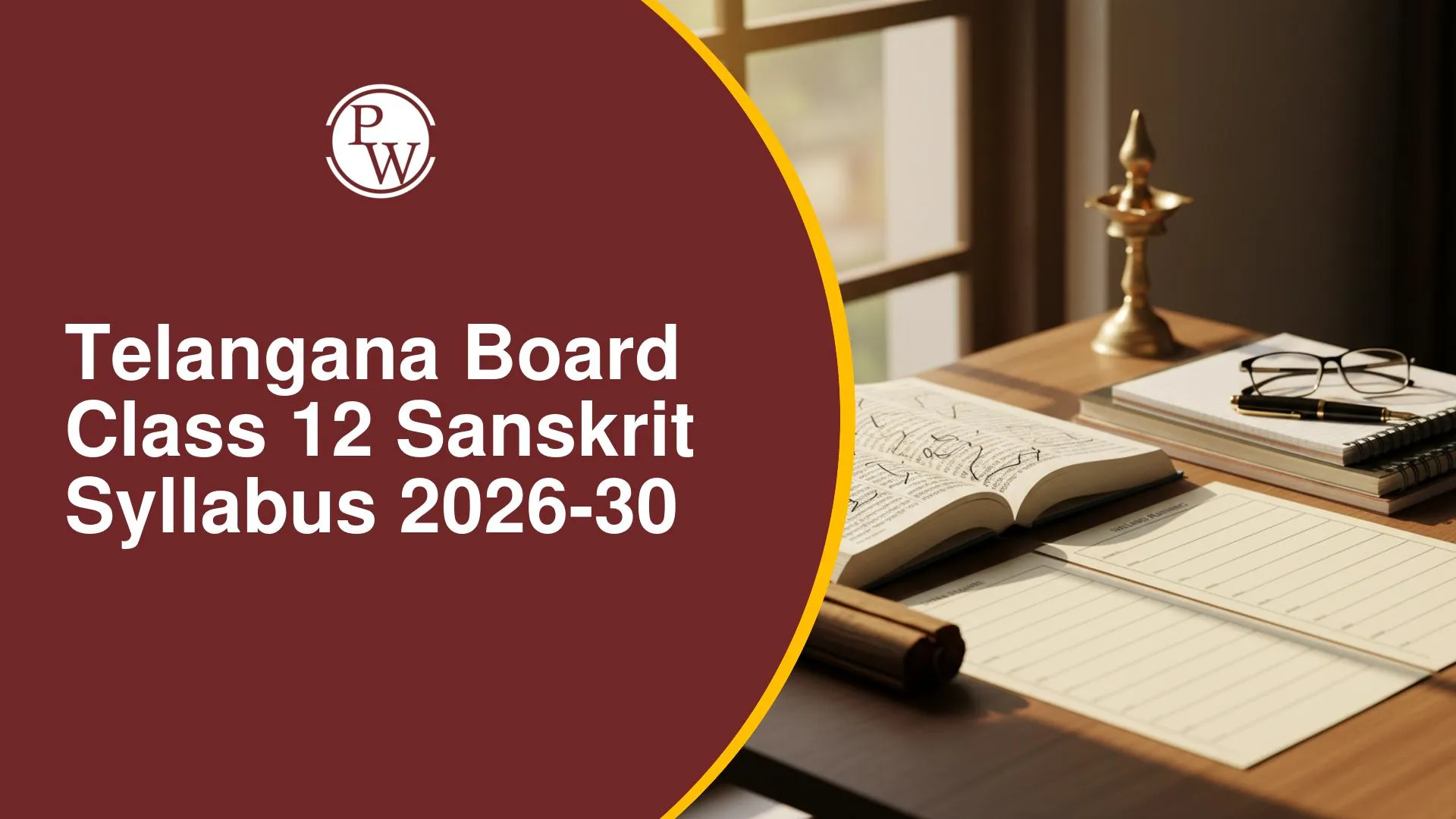 Telangana Board Class 12 Sanskrit Syllabus 2026-27: Download PDF