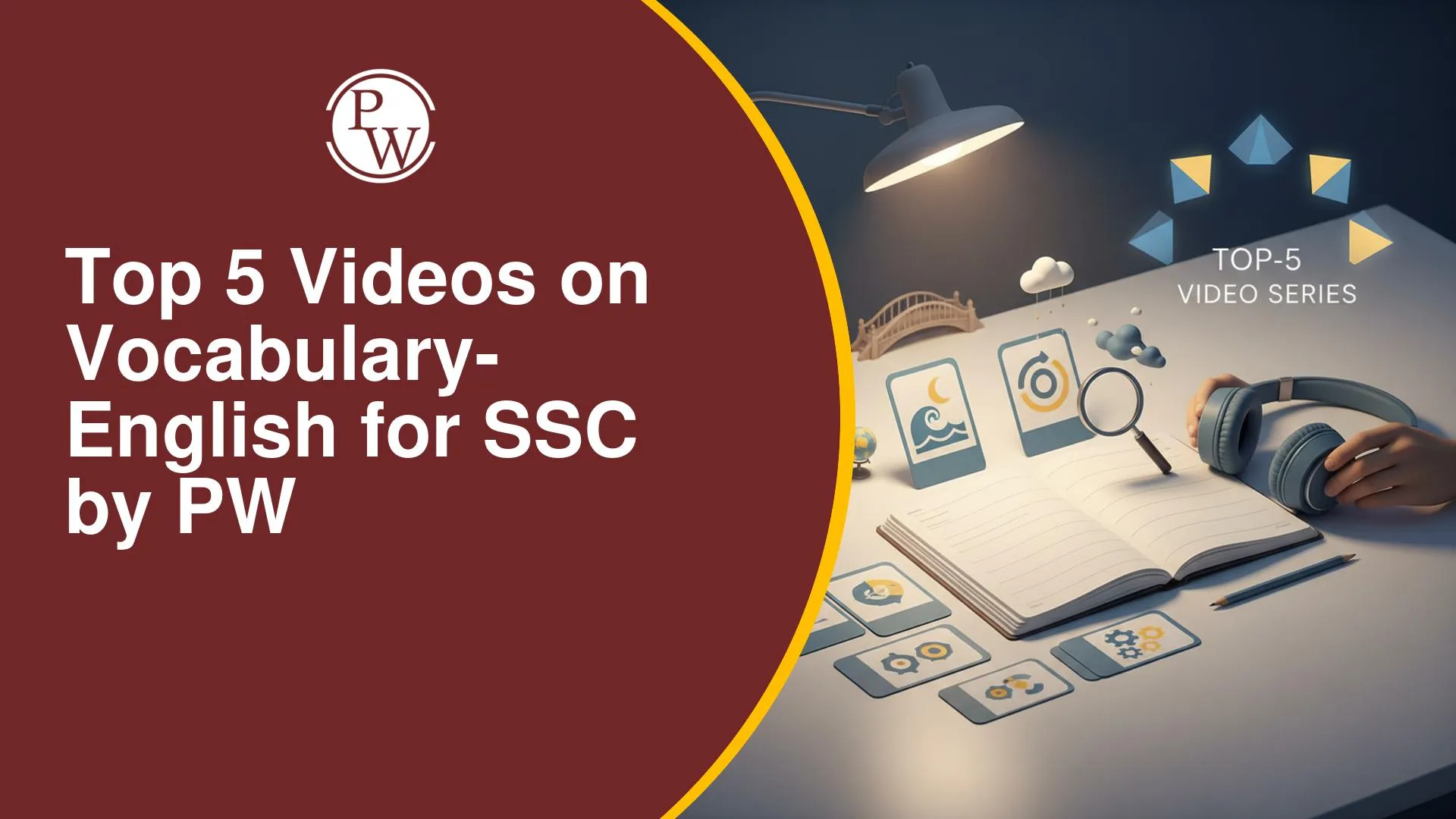Top 5 Videos on Vocabulary for SSC English by PW