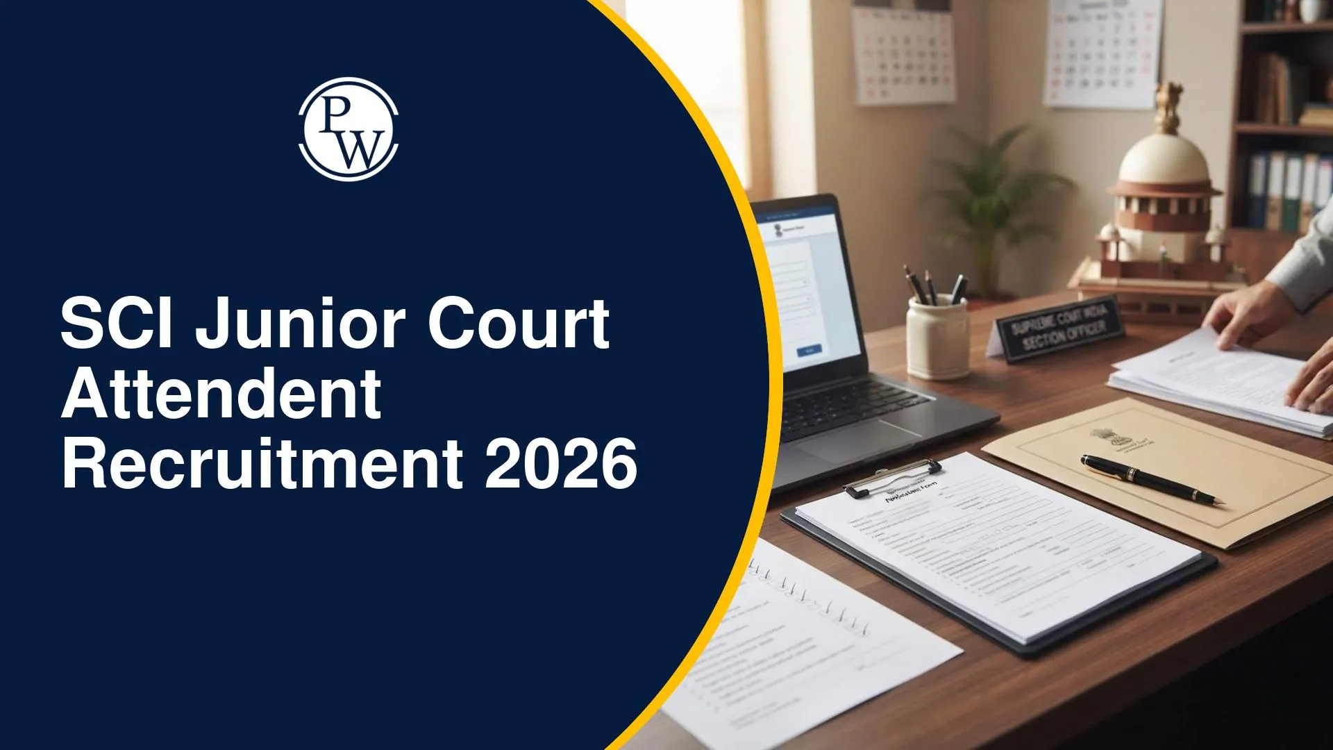 SCI Junior Court Attendant Recruitment 2026