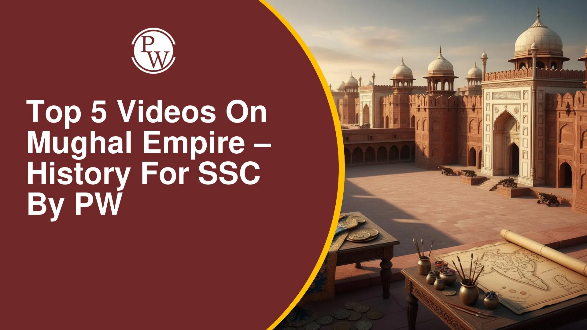 Top 5 Videos on the Mughal Empire for SSC History by PW