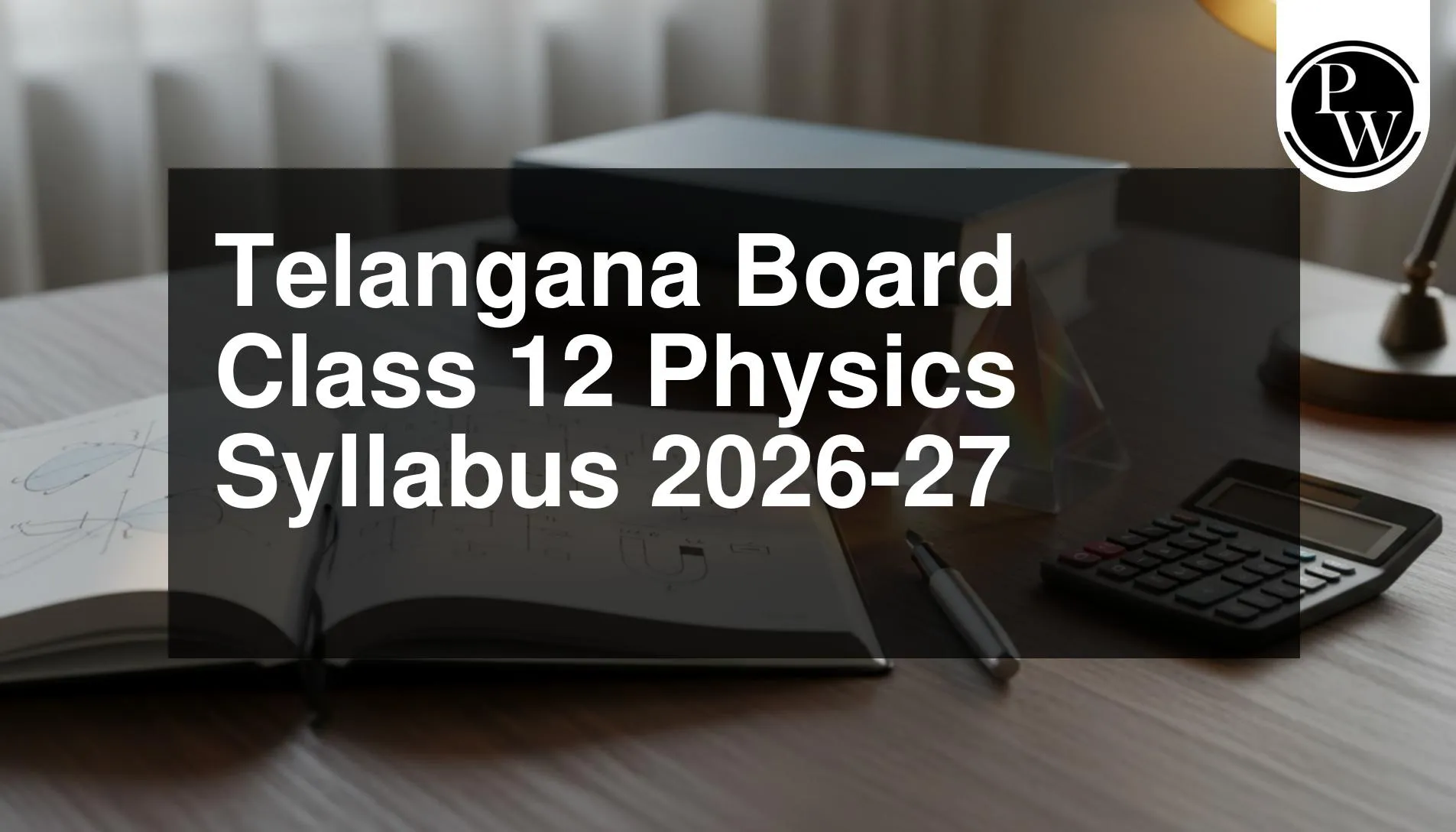 Telangana Board Class 12 Physics Syllabus 2026-27
