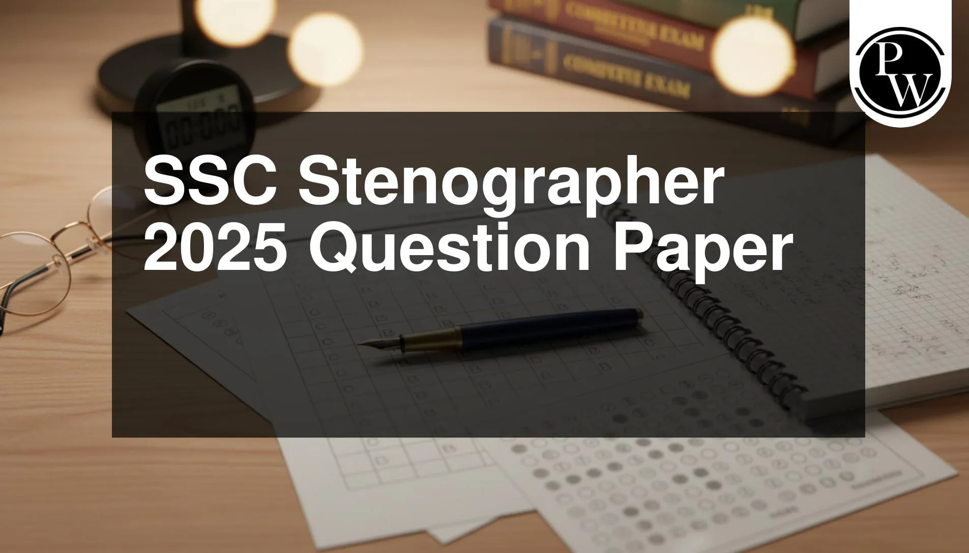 SSC Stenographer 2025 Question Paper