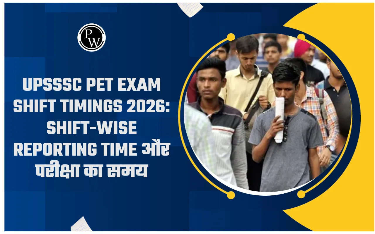 UPSSSC PET Exam Shift Timings 2026