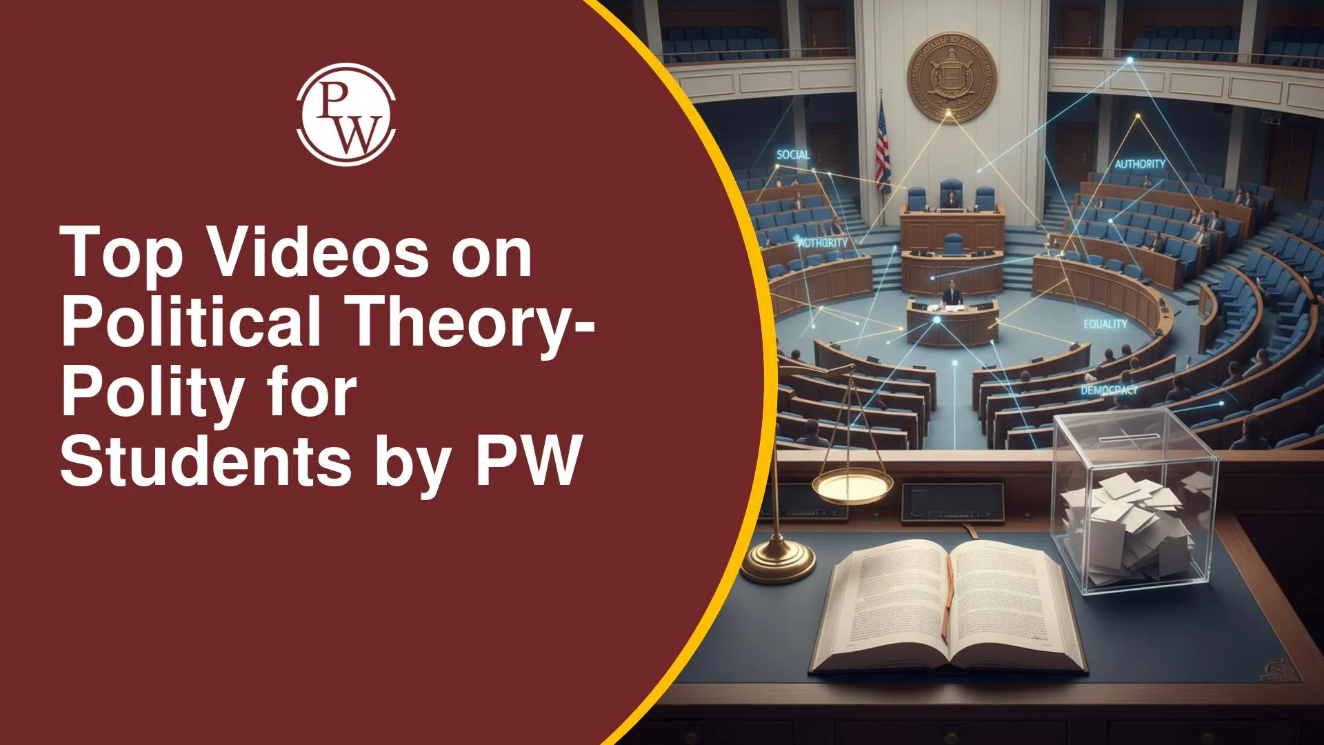 Top Videos on Political Theory for UPSC Polity by PW