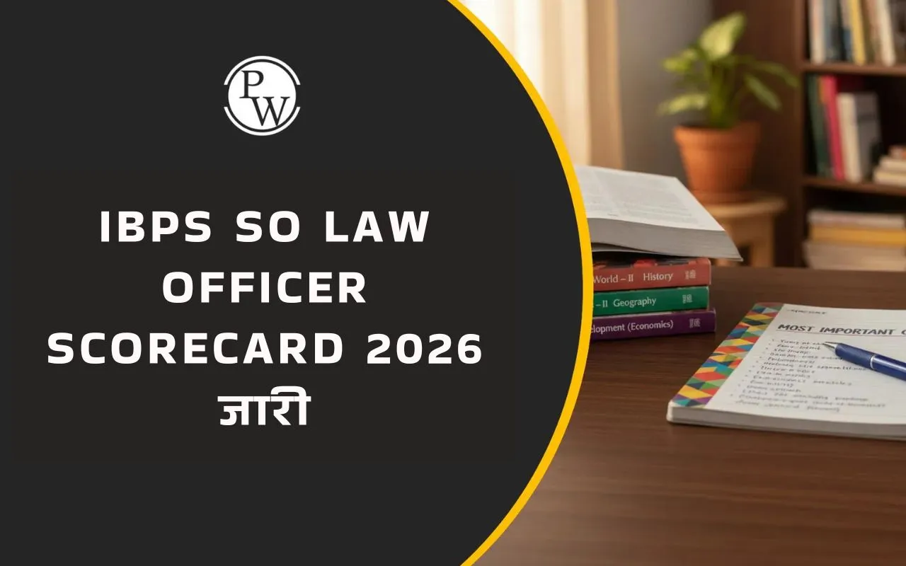 IBPS SO Law Officer Scorecard 2026 जारी