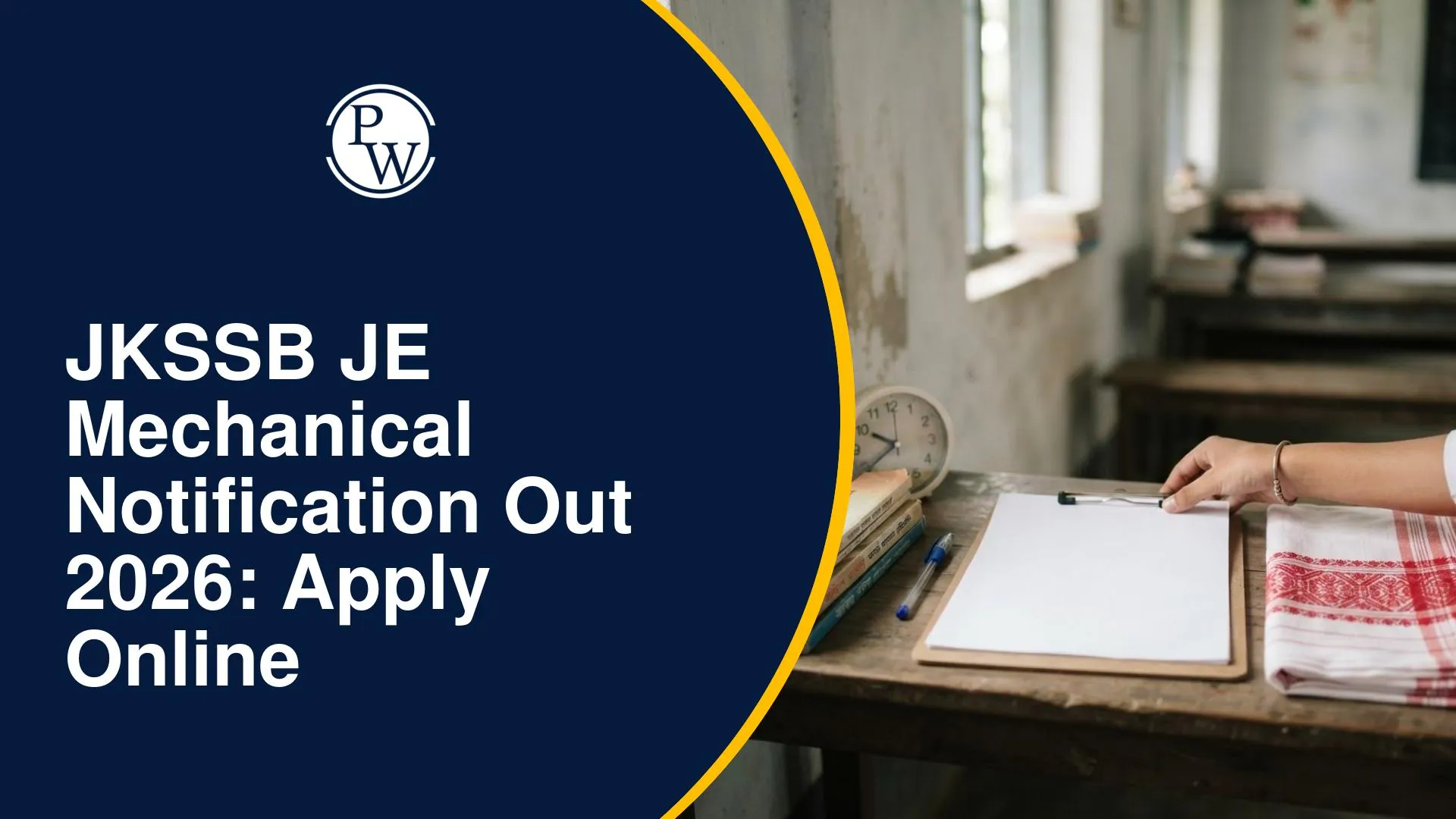 JKSSB JE Mechanical Notification Out 2026