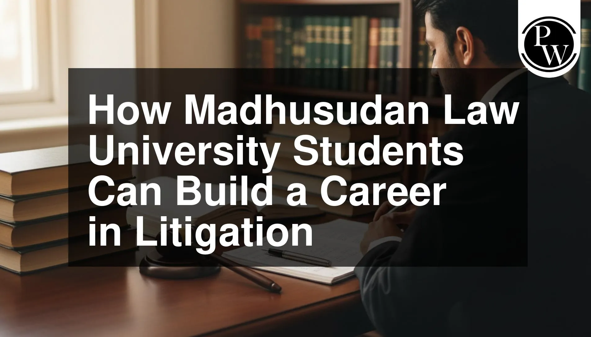 How Madhusudan Law University Students Can Build a Career in Litigation