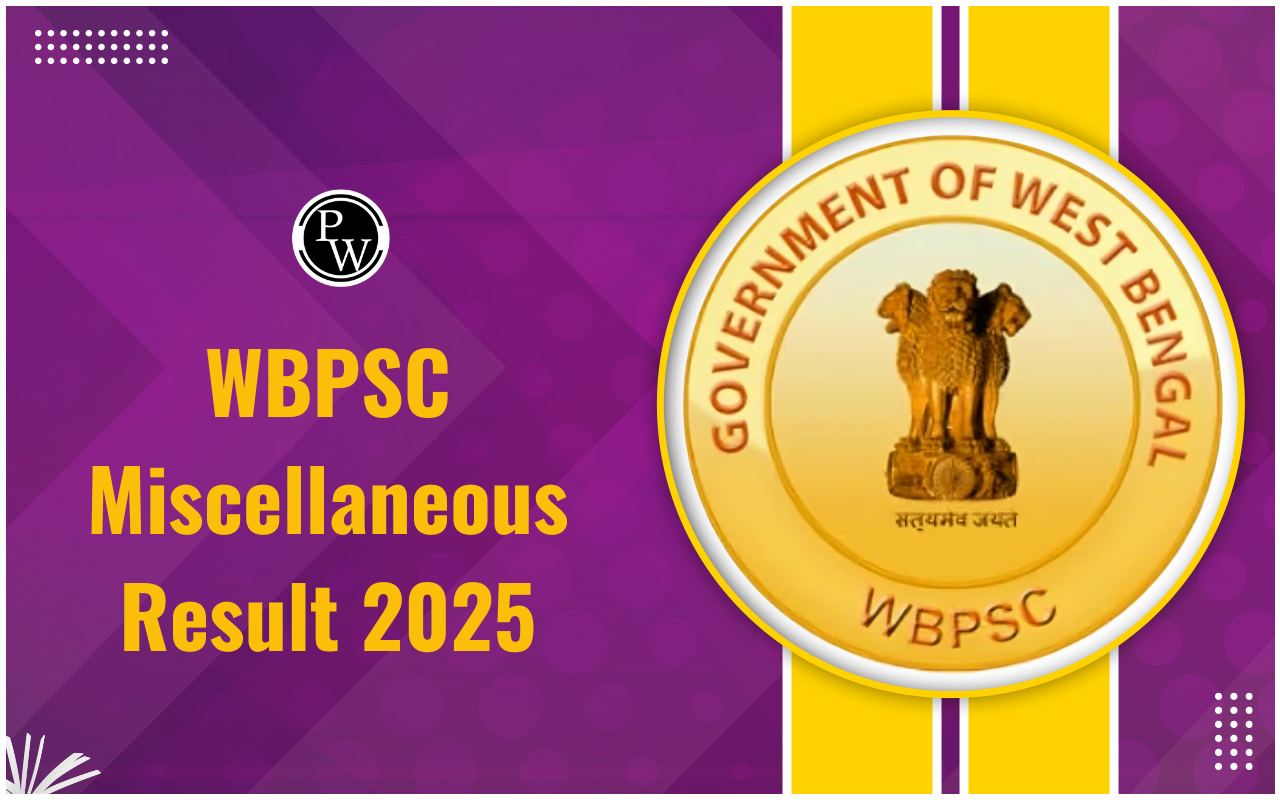 WBPSC Miscellaneous Result 2025