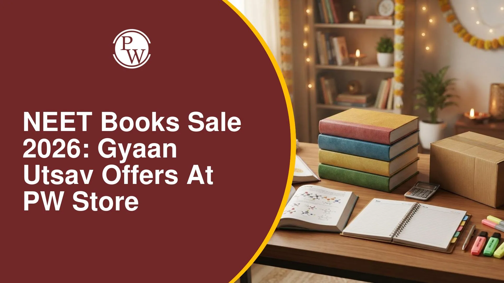 NEET Books Sale 2026: Gyaan Utsav Offers at PW Store