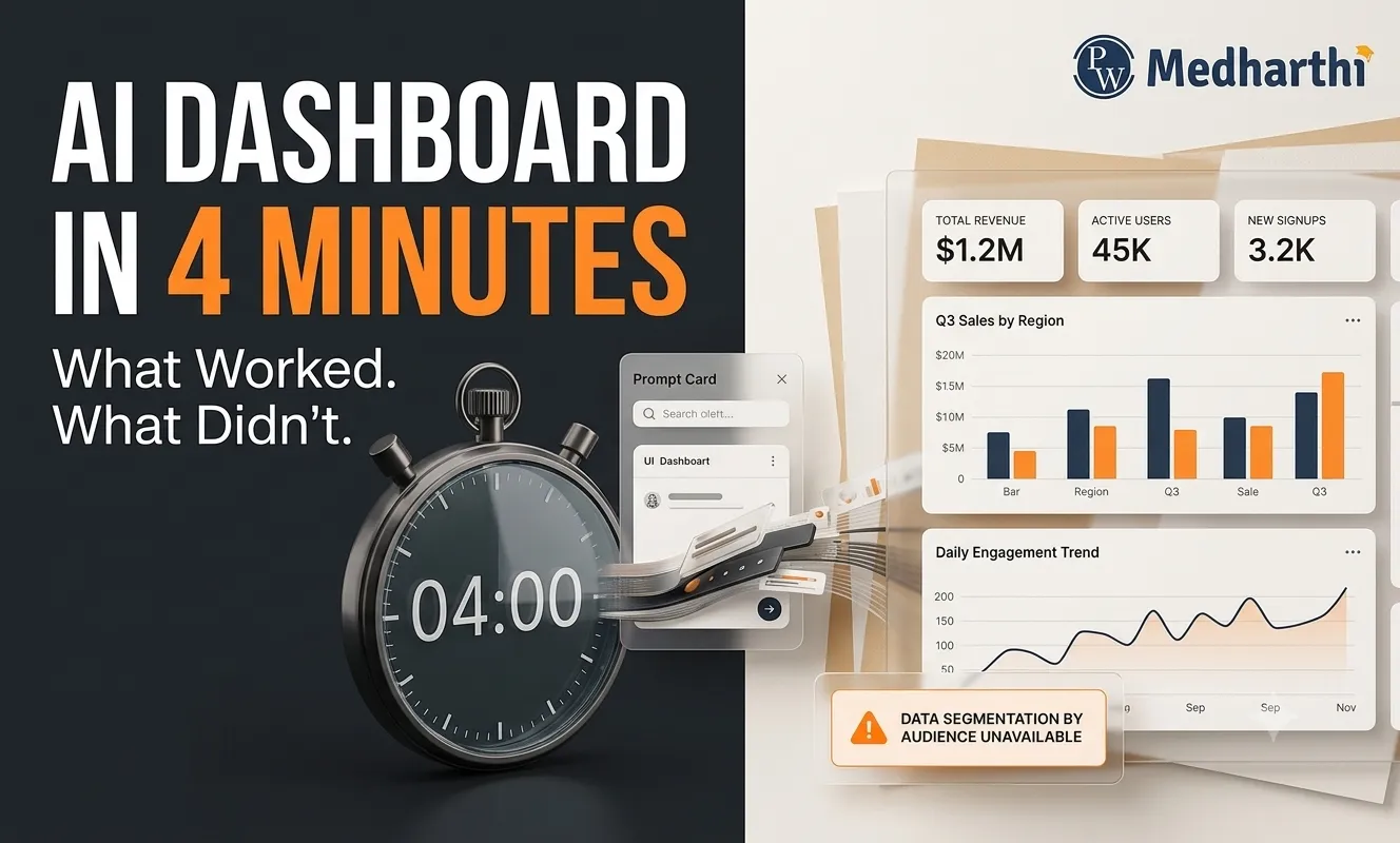 Built a Dashboard in 4 Minutes