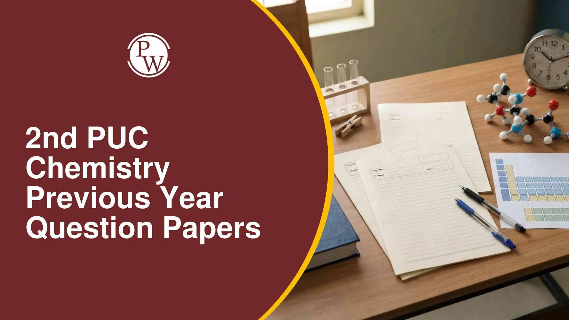 Karnataka 2nd PUC Chemistry Previous Year Question Paper