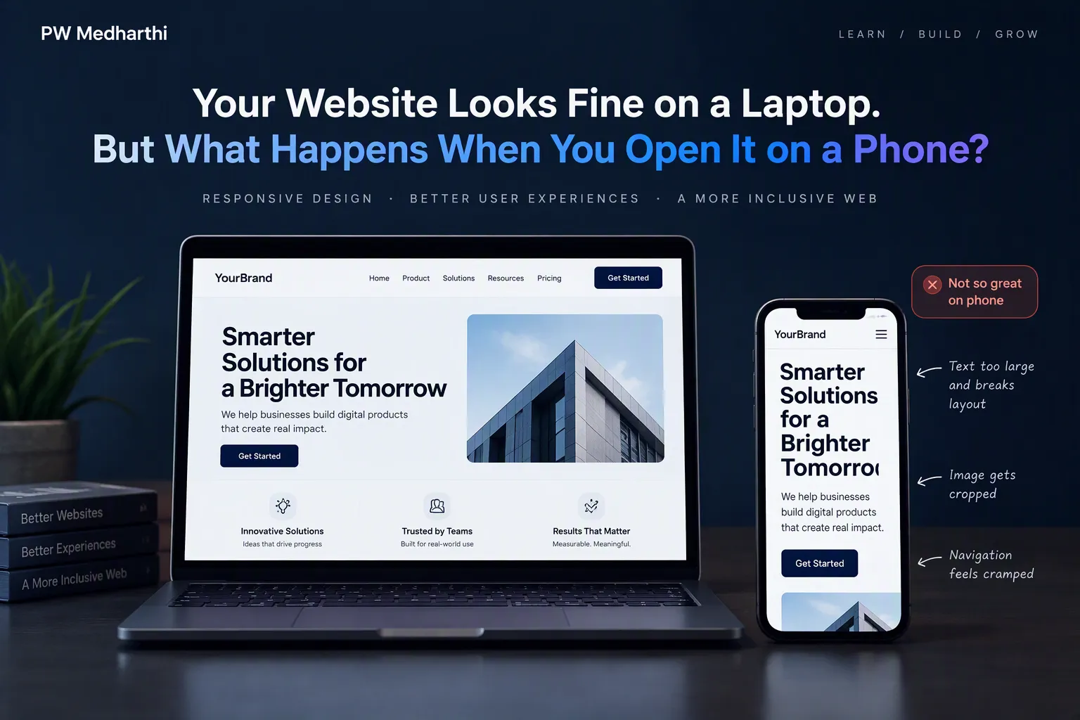 Your Website Looks Fine on a Laptop. But What Happens When You Open It on a Phone?