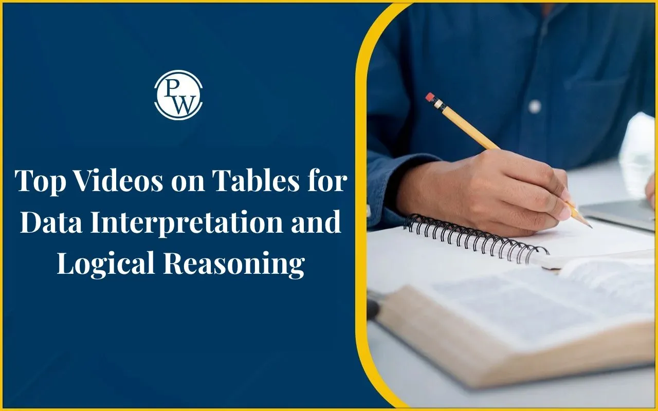 Top Videos on Tables for Data Interpretation and Logical Reasoning for CAT by PW