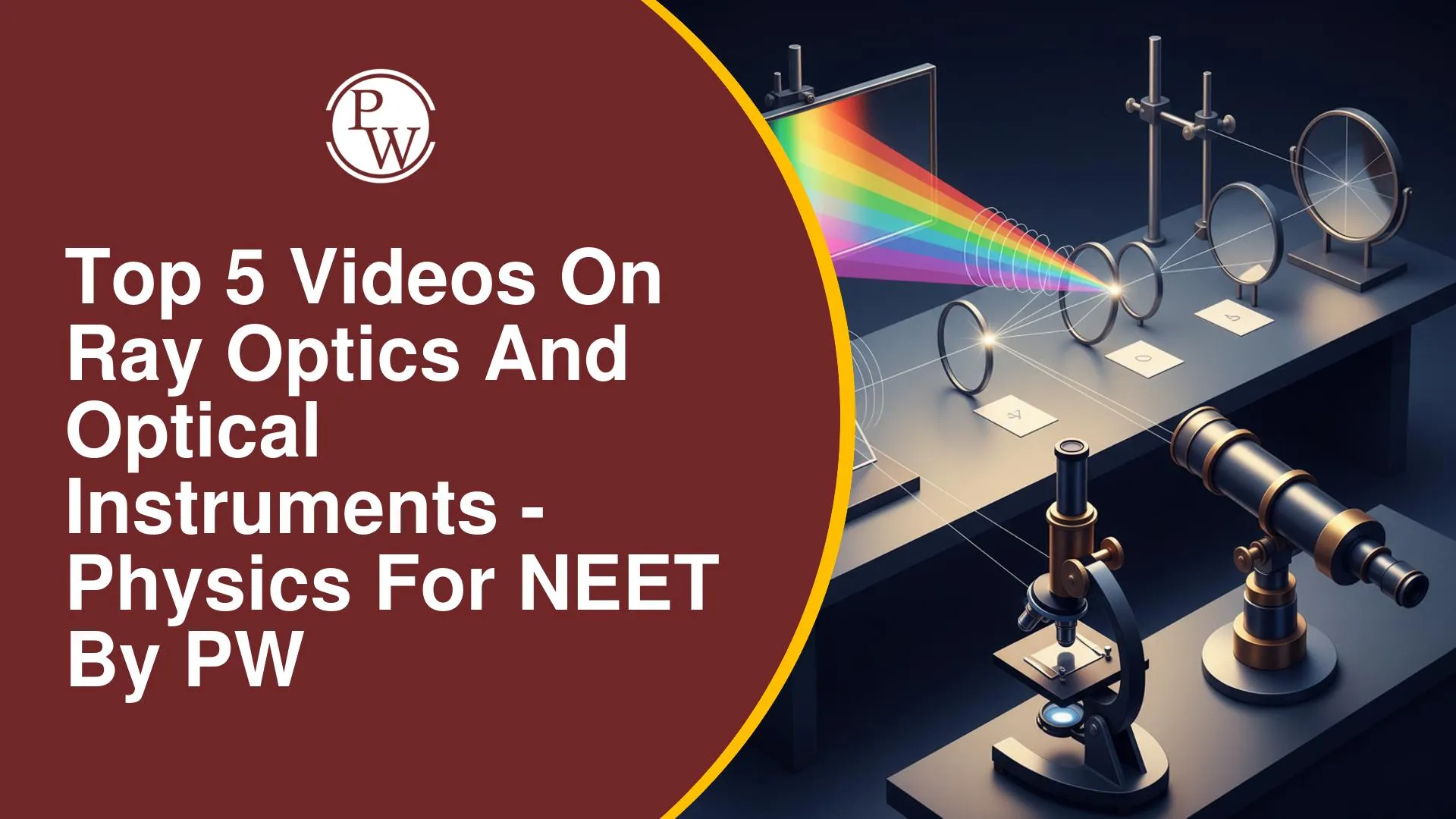 Top 5 Videos on Ray Optics and Optical Instruments by Physics