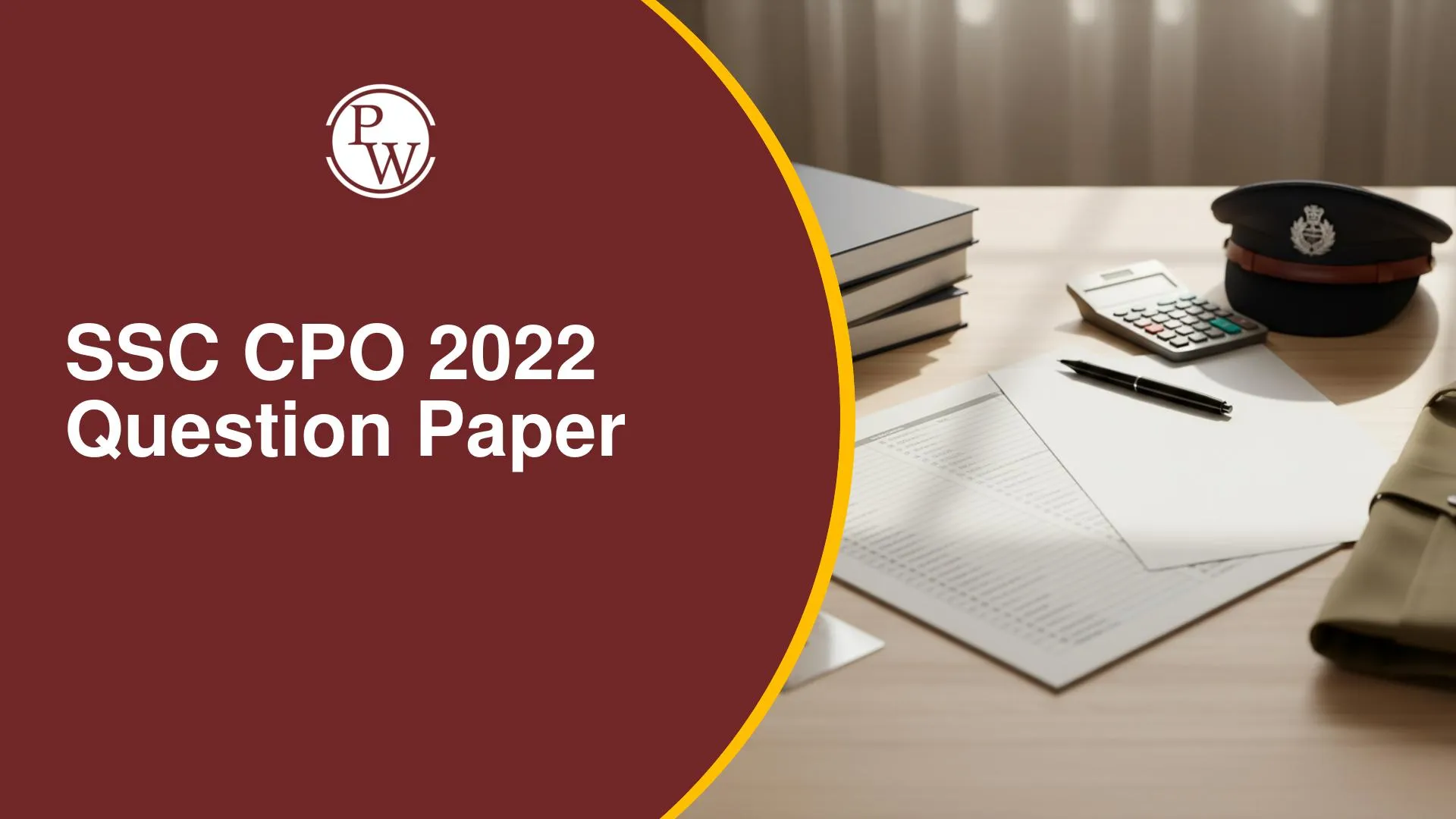 SSC CPO 2022 Question Paper PDF: Download Tier-I Papers