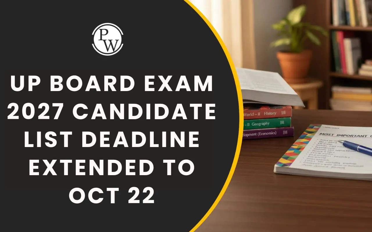 UP Board Exam 2027: Candidate List Deadline Extended to October 22 for 5,905 Schools