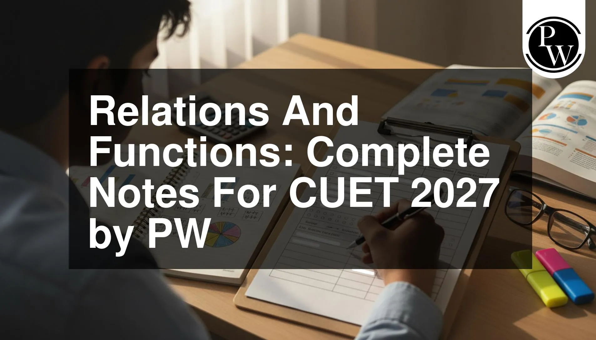 Relations And Functions: Complete Notes For CUET 2027 by PW