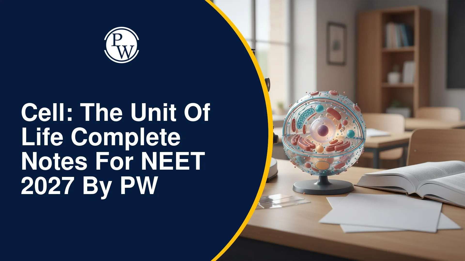 Cell: The Unit Of Life Complete Notes For NEET 2027 by PW
