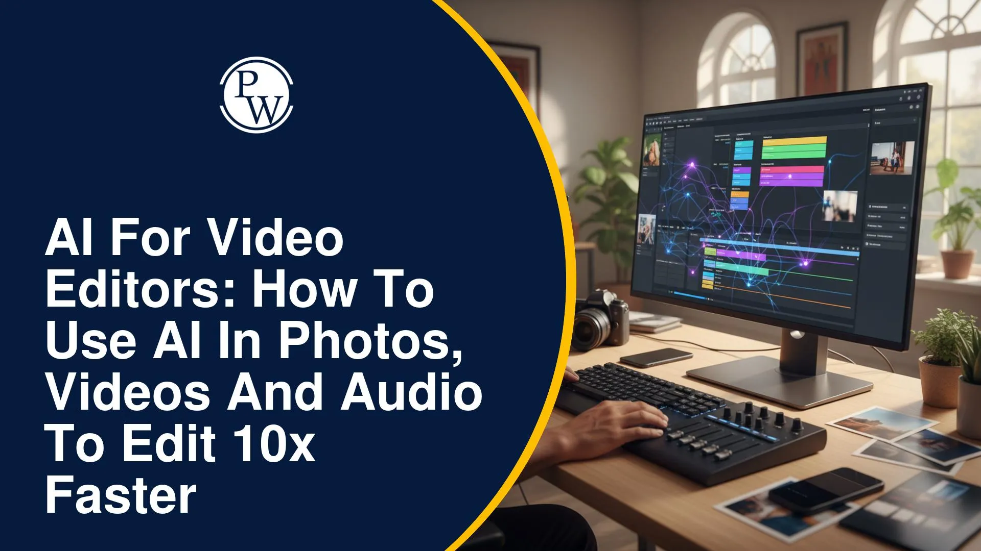 AI for Video Editors: How to Use AI in Photos, Videos and Audio to Edit 10x Faster