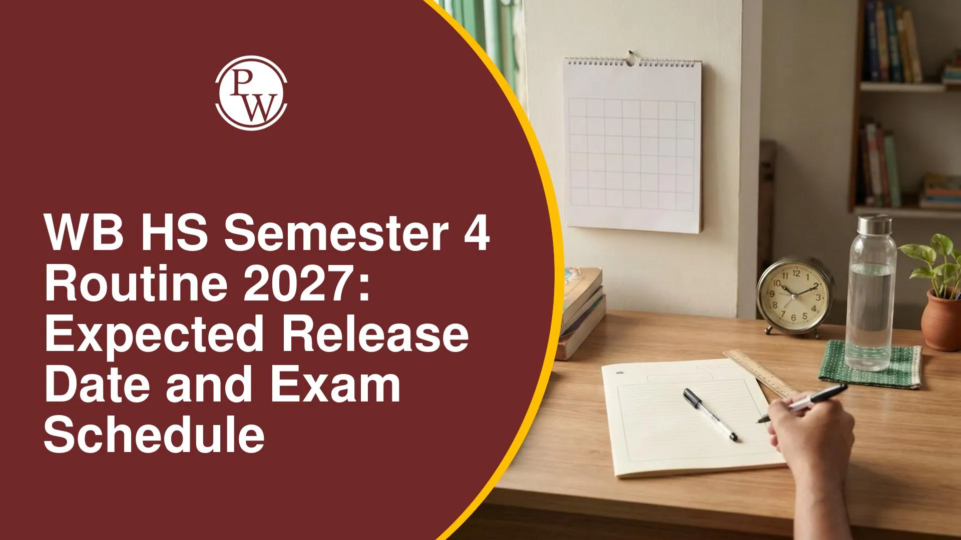 West Bengal Board HS Semester 4 Routine