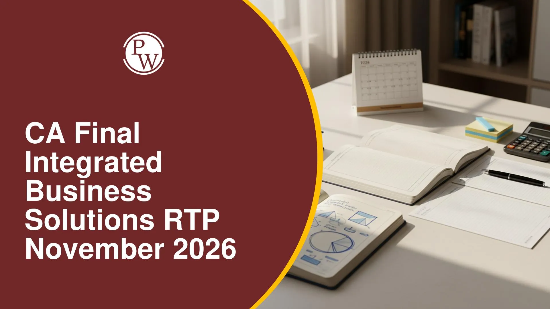CA Final Integrated Business Solutions RTP November 2026: Download PDF