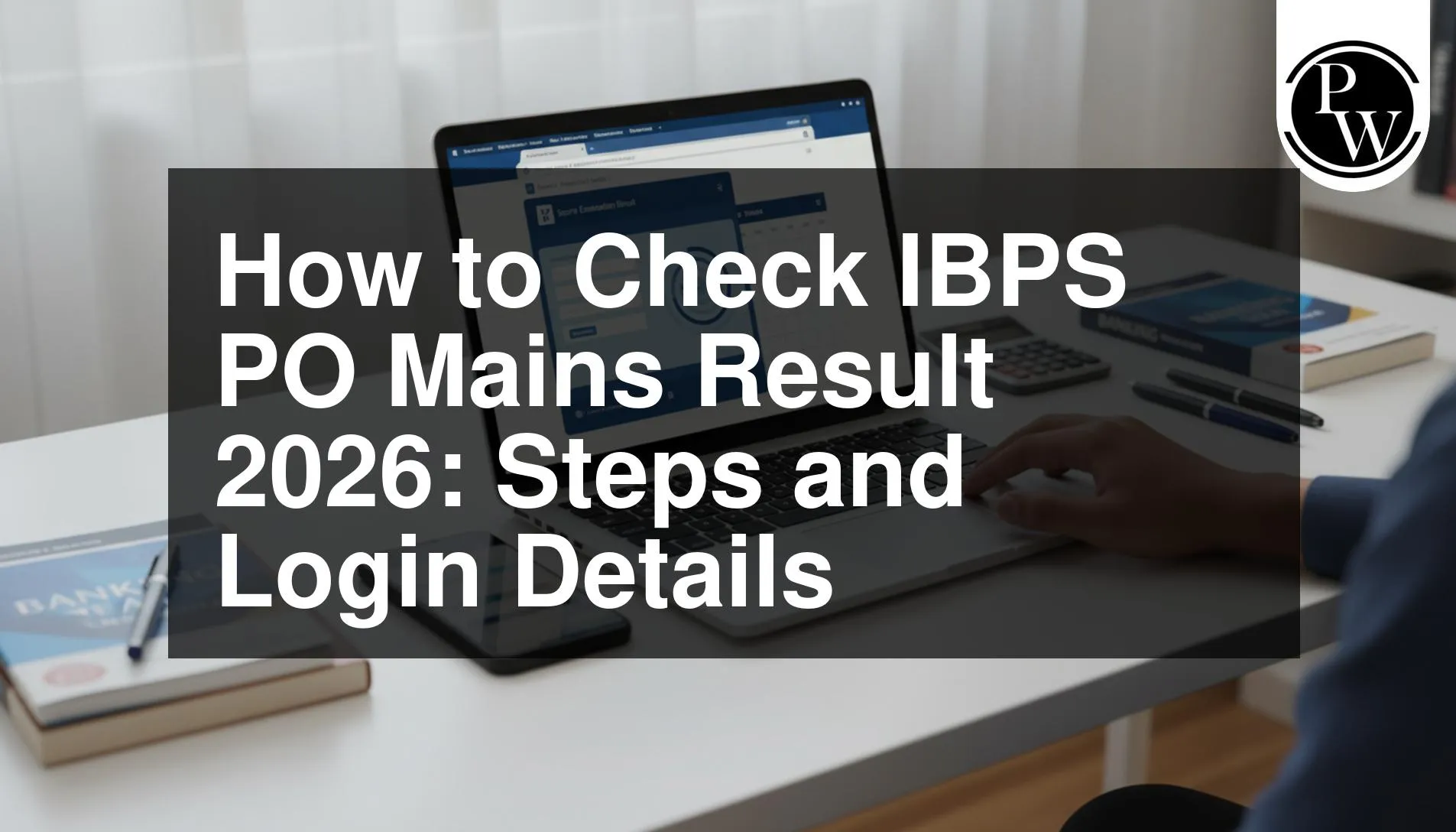 How to Check IBPS PO Mains Result 2026