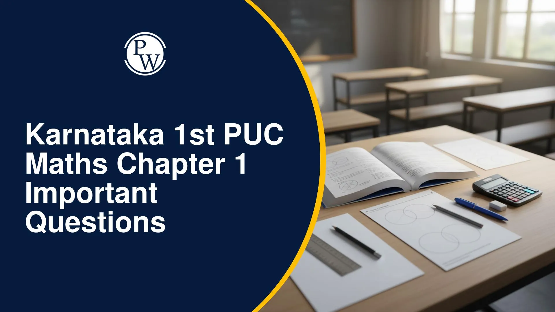 Karnataka 1st PUC Maths Chapter 1 Important Questions