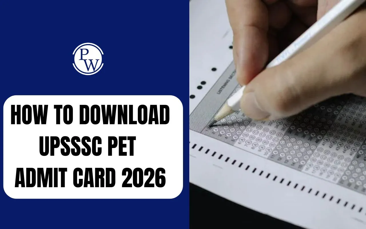 How to Download UPSSSC PET Admit Card 2026