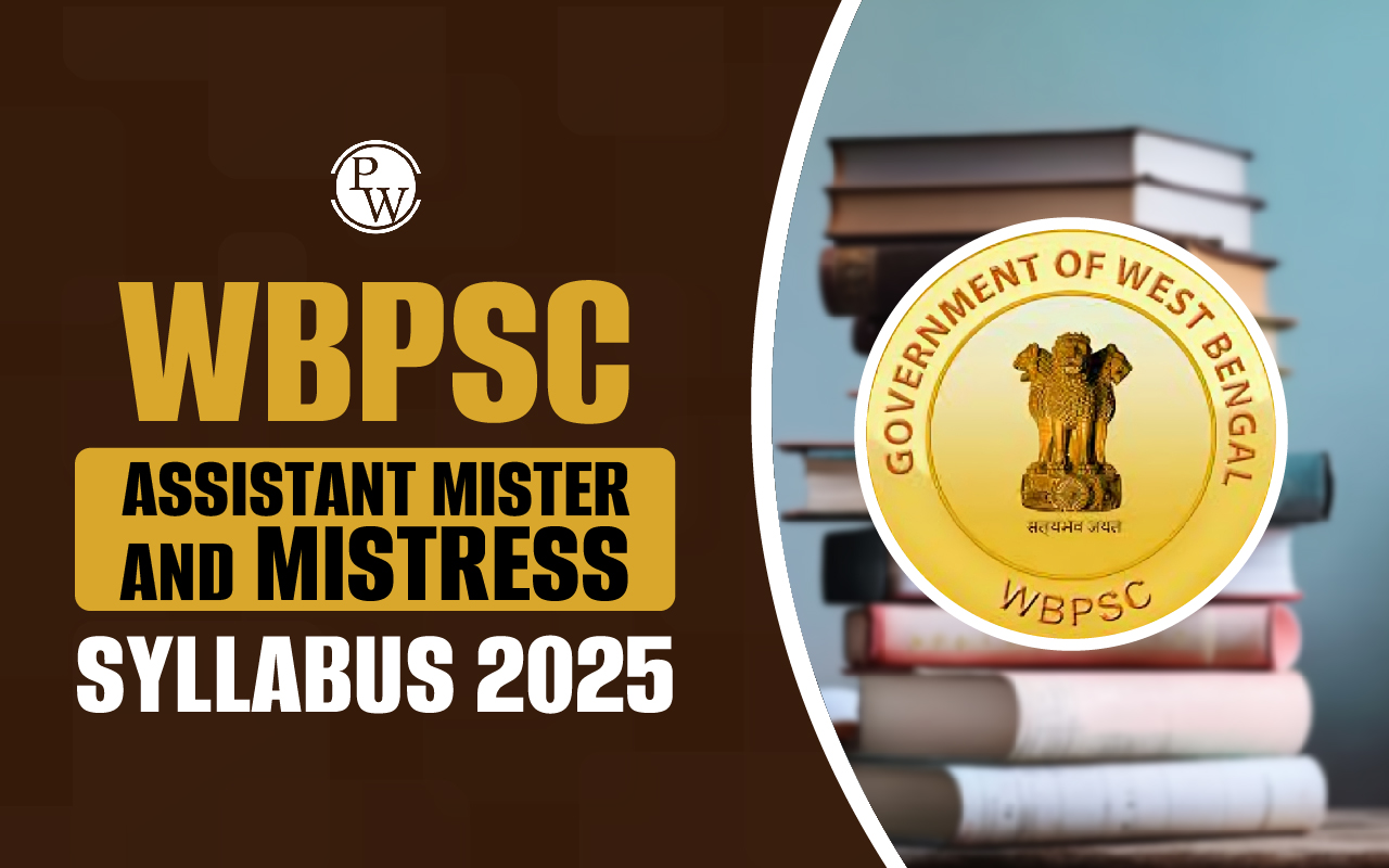 WBPSC Assistant Master and Mistress Syllabus 2025