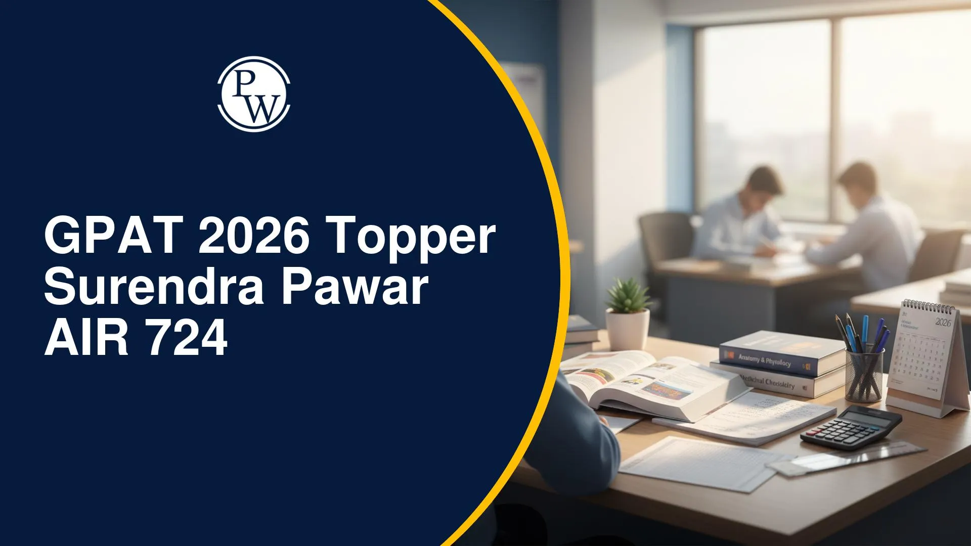 GPAT 2026 Topper Surendra Pawar AIR 724