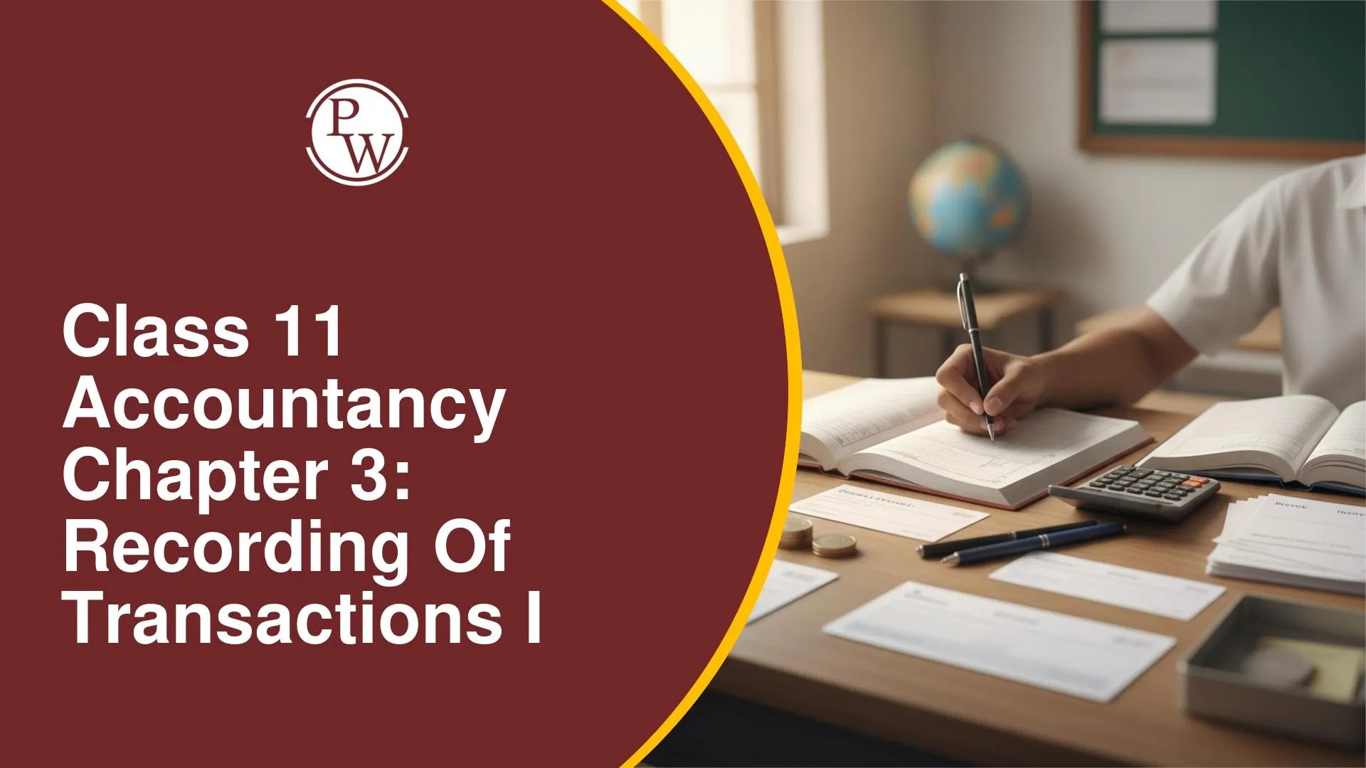 Class 11 Accountancy Chapter 3: Recording of Transactions I