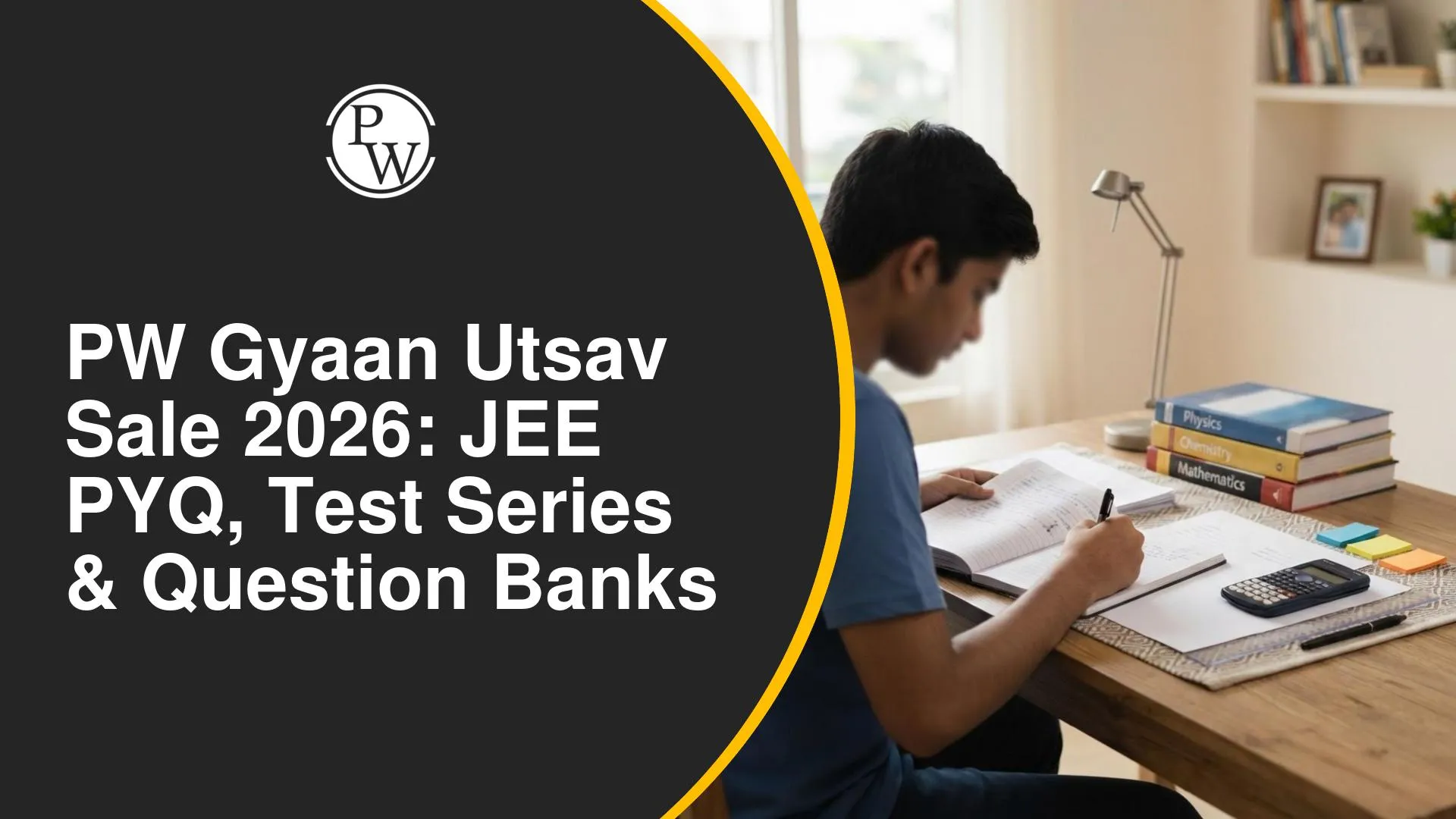 PW Gyaan Utsav Sale 2026, JEE PYQ, Test Series & Question Banks