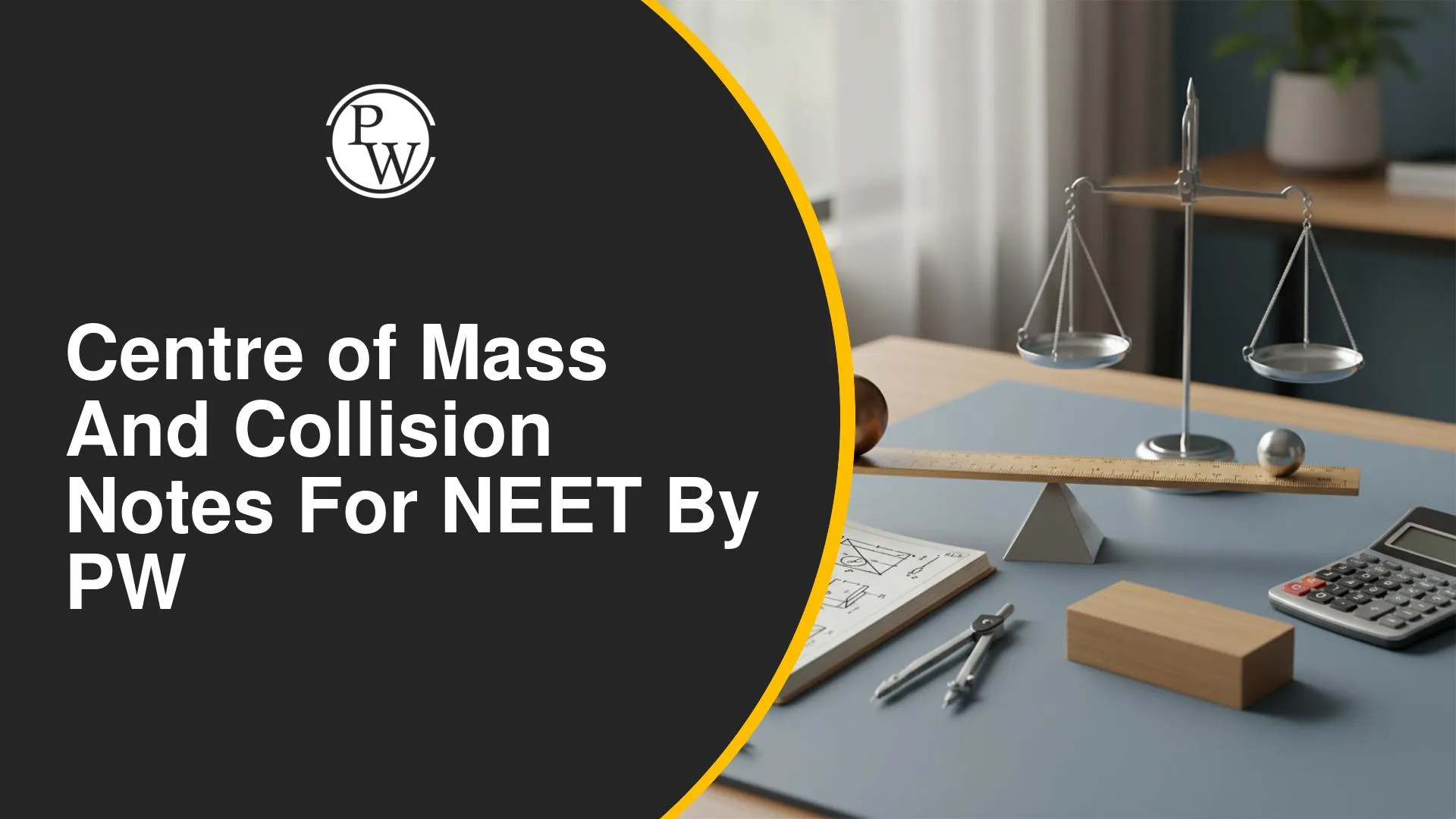 Centre of Mass And Collision Notes for NEET by PW