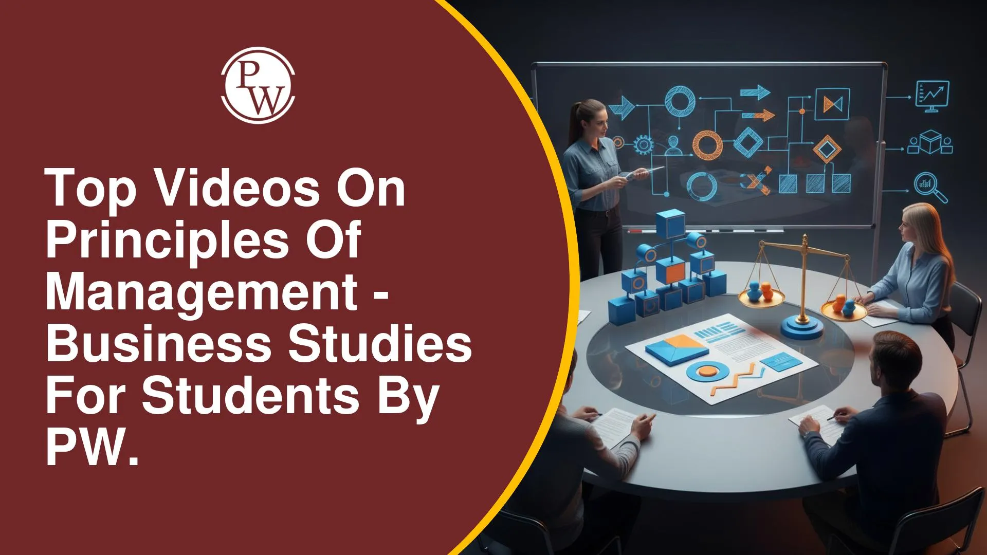 Top Videos On Principles Of Management - Business Studies For Class 12 Commerce By PW