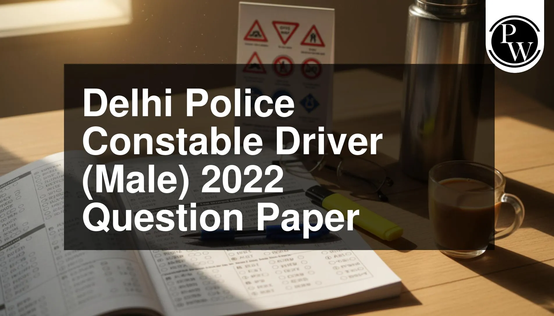 Delhi Police Constable Driver (Male) 2022 Question Paper PDF