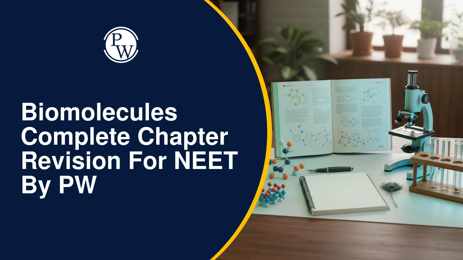 Biomolecules Complete Chapter Revision For NEET by PW