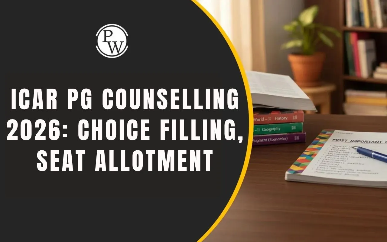 ICAR PG Counselling 2026: Mop-Up Round Choice Filling Ends October 21, Seat Allotment on October 23