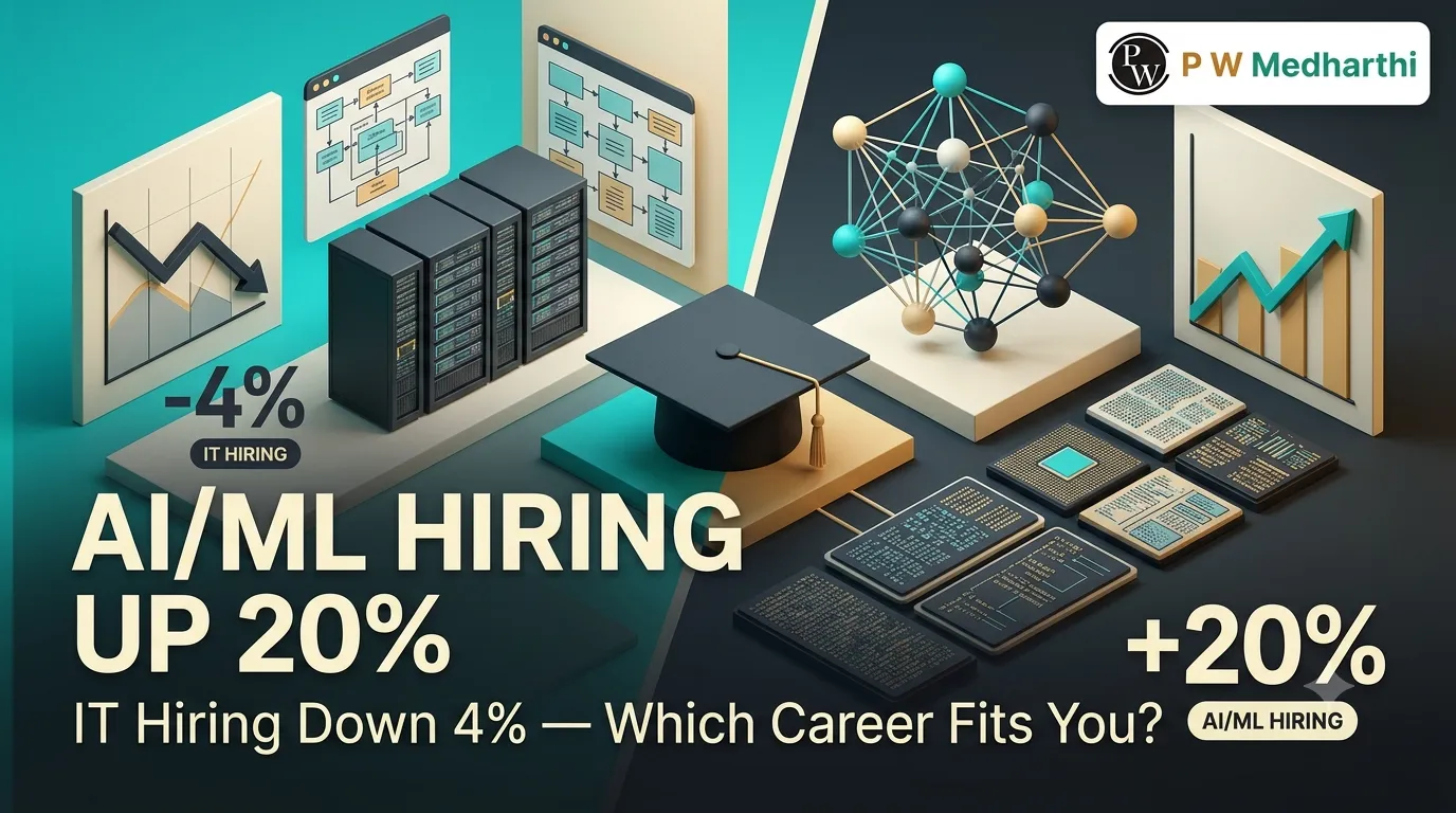 AI/ML Hiring Is Up 20%, but IT Hiring Is Down 4%. Is an AI Career the Smarter Choice?